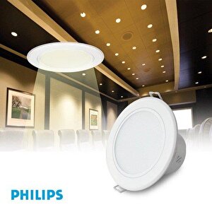Philips Meson 3,5w Mağaza Sıva Altı Gömme Led Spot Panel Sarı 3000k (delik : 8 Cm)