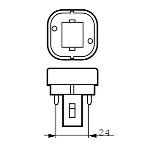Osram Dulux D 26w 2p Plc Ampul 2700k Mağaza Spot Lamba Sarı Işık