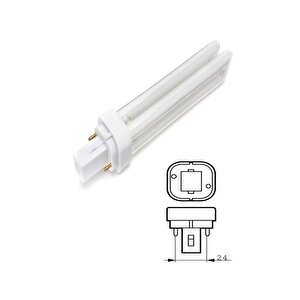 Osram Dulux D 13w 2p Plc Ampul 2700k Sarı - 13,98 Spot Lamba