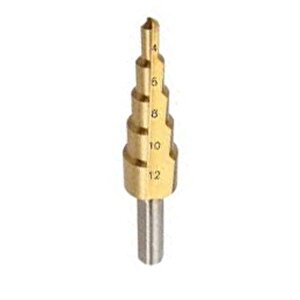 Gfb Kademeli Matkap Ucu Hss Kozalak Titanyum 4mm-32mm