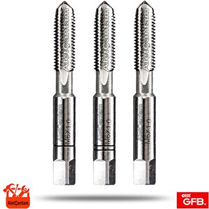 Kılavuz Hss Metrik 3'lü Takım Klavuz 5mm