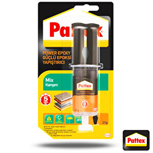 Power Epoxy Güçlü Epoksi̇ Yapiştirici Şiringa Epoxi̇ -şeffaf
