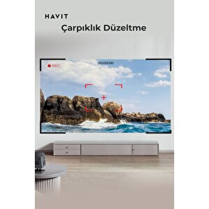 Pj218 Pro Ruby Taşınabilir Bataryalı Dlp Projeksiyon Cihazı (youtube, Netflix, Exxen, Disney+)