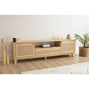 Retro Stil 180 Cm Tv Sehpası