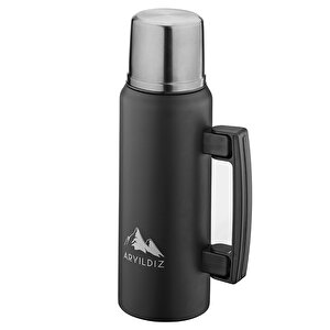 Nature Camp Taşınabilir Siyah Termos 1.5 Litre Ar257289
