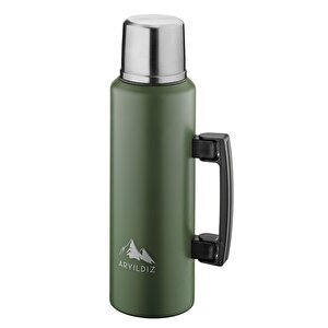 Nature Camp Taşınabilir Yeşil Termos 1.5 Litre Ar257302