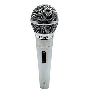 Pawer Pw-919 Profesyonel El Tipi Mikrofon 5mt Kablolu