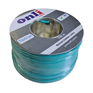 Rg6u6 112tel Yeşil Anten Kablosu 100metre Yerli Üretim