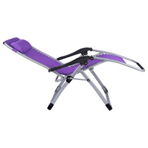 Andoutdoor Teline Katlanır Şezlong