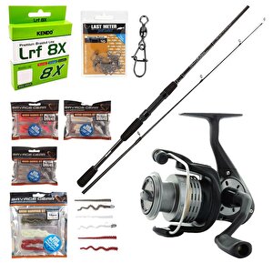Yekoutdoor Okuma Lrf Olta Seti Okuma Wave Power 228 Cm 2-12 Gr Lrf Kamışı&okuma Revenger Rv-25 Fd Olta Makinesi