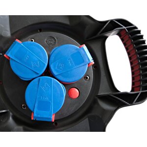 Rubber Gum Serisi Ip44 Lisanslı 10 Metre Uzatmaya Sahip H07rn-f 3g1.5 Makaralı Kablo