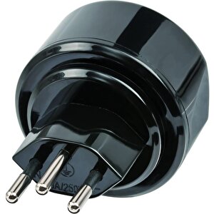 Ch Soketi İsviçre Ve Avrupa Ülkeleri Uyumlu Ip20 Lisanslı Travel Adaptör Dönüştürücü
