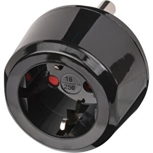 Türkiye Fiş Sistemi Hindistan-güney Afrika Ülkeleri  Uyumlu Ip20 Lisanslı Topraklı Travel Adaptör Dönüştürücü