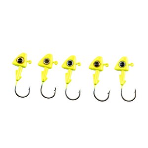 Jighead - Zoka - Kurşunlu Olta İğnesi - (xh-a 07) - Açık Yeşil - 10 Gr