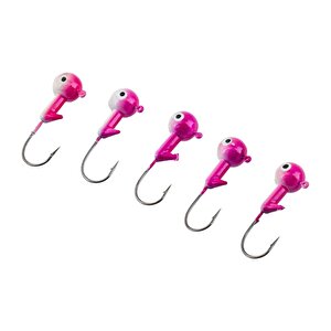 Jighead - Zoka - Kurşunlu Olta İğnesi - (xh-a 02) - Pembe Beyaz - 18 Gr