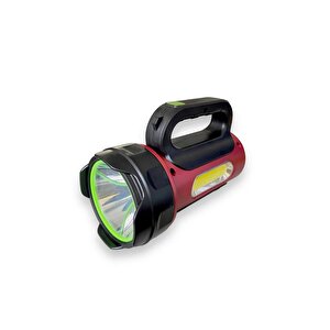 Ps-t93 30w Uzun Menzilli Solar Panelli Powerbank+usb Çıkış S.o.s Lu Ultra Güçlü Ledli Şarjlı Feneri