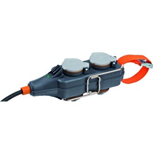 Power-block Profeyonel Serisi H07rn-f 3g2.5 Kablolu 10 Metre 4 Soketli Ip54 Lisanslı Uzatma Kablosu