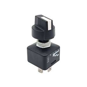 Çevirmeli Anahtar Rotary Switch 5 Pin (off-on-on-on / 0-1-2-3) Referans Oe: 70525150, K816810140900
