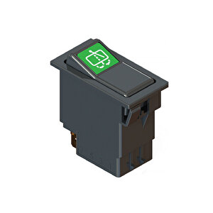 Universal 4 Teker Sürücü Düğmesi Anahtarı 3 Pin Rocker Switch - Ampullü 12v