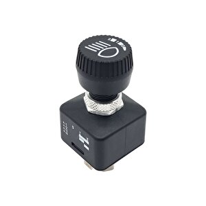 Çevirmeli Anahtar Rotary Switch Arka Sis Lambası 5 Pin (off-on-on / 0-1-2) Referans Oe: 6eb 905 341-032, 70525152