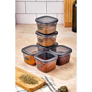 Okyanus Home 6 Adet Etiketli Saklama Kabı 0.55ml