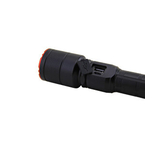 Panther Usb Şarjlı El Feneri Pt-4132