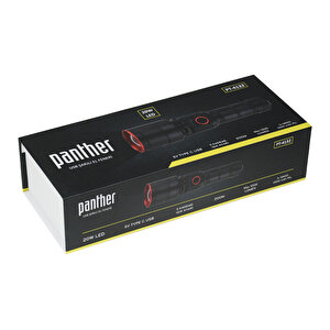 Panther Usb Şarjlı El Feneri Pt-4132