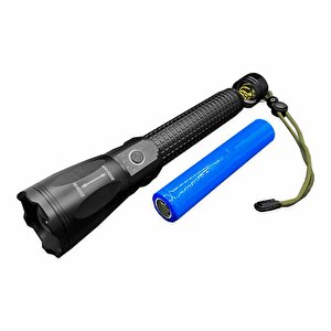 Panther Usb Şarjlı Zoomlu 20w El Feneri Pt-4113