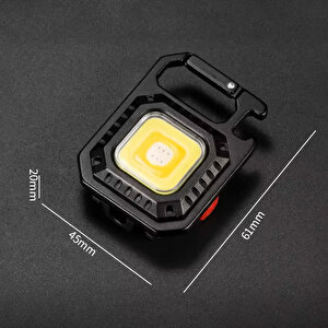 Panther Şarjlı Mıknatıslı Cob Led Fener Pt-909