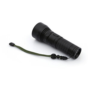 Panther Usb Şarjlı Zoomlu P70 Led Metal El Feneri Pt-4112