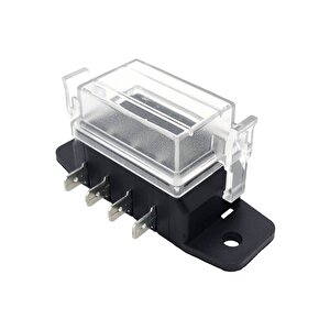 4'lü Bıçak Tipi Sigorta Kutusu Dıştan Fişli Ato/atc Sigorta Bloğu Max: 32v Dc 15a Referans Oe: 8jd 005 993-082, 50300424