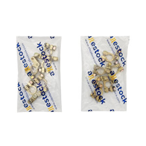 Akü Kutup Başı - Zamak Malzeme 5 Set (paket İçeriği 10 Adettir)