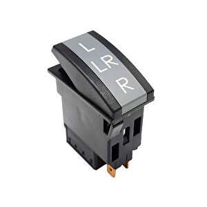 Otokar Kent Otobüs Kapı Kanat Kontrol Anahtar Düğme Rocker Switch 6 Pin (on-on-on) Ampullü 24v