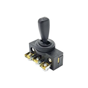 Orta Sağ Sol Çıt Çıt Anahtar On-off-on Vidalı Toggle Switch 12v 20a 3 Terminalli 3 Pozisyon