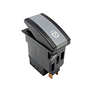 Otokar Doruk Otobüs Ön Kapı Aktivasyon Anahtar Düğme Rocker Switch 6 Pin (on-on) Ampullü 24v