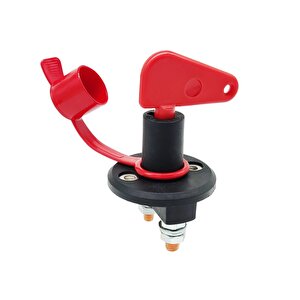 Oto Karavan Akü Devre Kesici Şalter Ip40 12v 24v 150a (max 500a 5sn.) On-off Oto Akü Şalteri Referans Oe: 6ek 002 843-171, 08098700