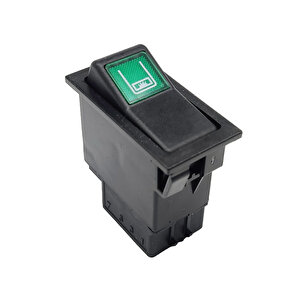 Bmc Belde Otobüs İstikamet Levha Lambası Aydınlatma Anahtar Düğme Rocker Switch 2 Pin (off-on) Ampullü 24v