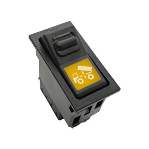 Bmc Fatih Ym Hızlı Silindir İndirme Anahtar Düğme Rocker Switch 2 Pin (off-lock On) Ampullü 24v