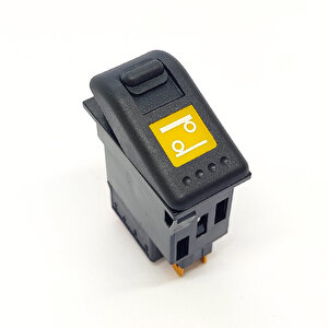 Bmc Profesyonel 4. Dingil Kaldırma Anahtar Düğme Rocker Switch 2 Pin (off-lock On) Ampullü 24v