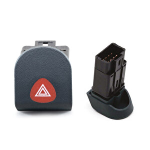 Renault Kangoo Flaşör Anahtarı - 8 Pin