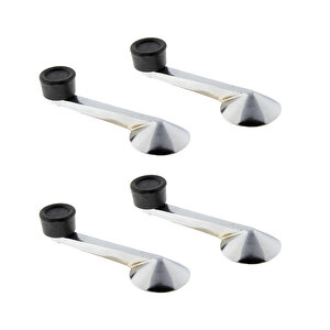 Tofaş Murat 124 - Metal Cam Açma Kapama Kolu - 4'lü Set