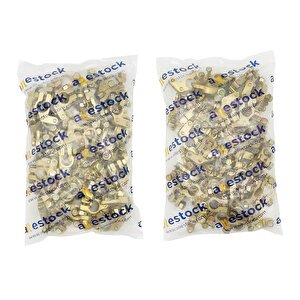 Akü Kutup Başı - Zamak Malzeme 50 Set (paket İçeriği 50(-) / 50(+) Adettir)