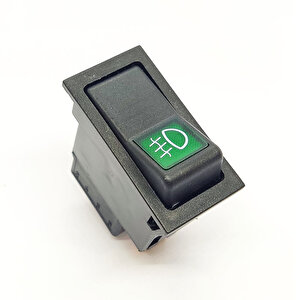 Askam Fargo Ön Sis Lamba Anahtar Düğme Rocker Switch 2 Pin (off-m.on) Ampullü 24v