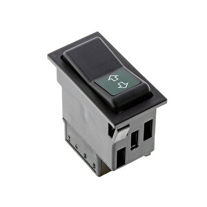 Universal Cam Açma Kapama Düğmesi Anahtarı 6 Pin Rocker Switch - Ampullü 24v