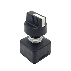 Çevirmeli Anahtar Rotary Switch 3 Pin (on-on / 1-2)