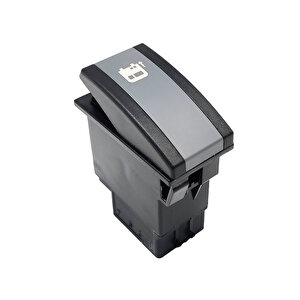 Otokar Sultan Kneeling Anahtar Düğme Rocker Switch 6 Pin (on-m.on) Ampullü 24v