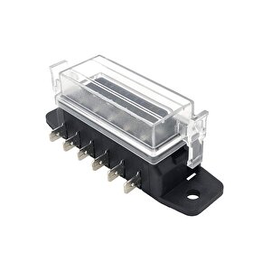 6'lı Bıçak Tipi Sigorta Kutusu Dıştan Fişli Ato/atc Sigorta Bloğu Max: 32v Dc 15a Referans Oe: 8jd 005 993-102, 01.00600