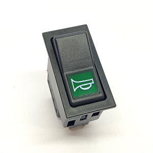 Askam Fargo Havalı Korna Anahtar Düğme Rocker Switch 6 Pin (on-on) Ampullü 24v