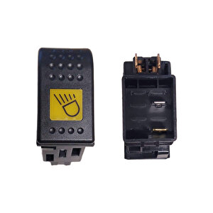 Universal Büyük Tip Traktör Arka Çalışma Lamba Anahtar Düğme Rocker Switch 2 Pin (off-on)