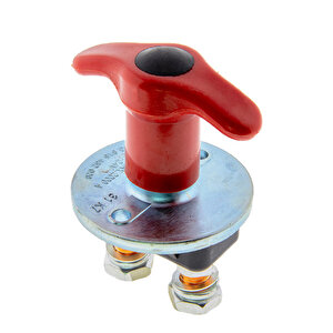 Isıya Dayanıklı Çevirmeli Metal Akü Devre Kesici Şalter - 12v 24v 250a